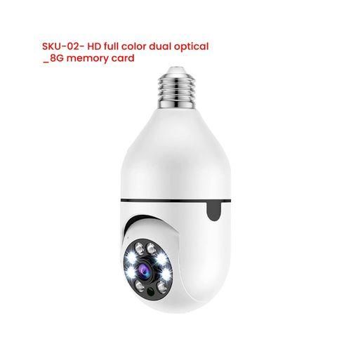 5G Wifi Bulb Night Vision Camera Full Color Security Mon