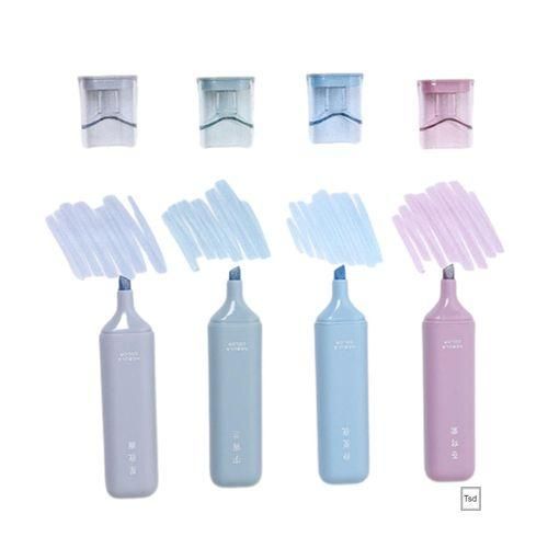 Fine Flash Marker Pen Set With 4 Piece DIY Scrapbook Drawing