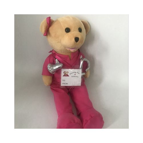 The Nurse Bears Bear Doll Plush Toys Curious Bear Pet