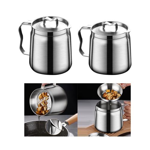 Container Kitchen For Storing Frying Oil Cooking  Coconut