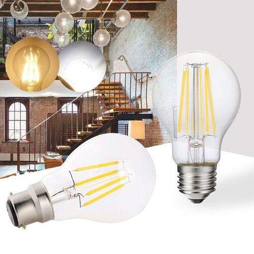 Dimmable E27 Retro LED Filament Light lamp E14 B22 Bayonet 2W 4W 6W 220V G45 Clear Glass Shell Vintage Edison LED Bulb For Home