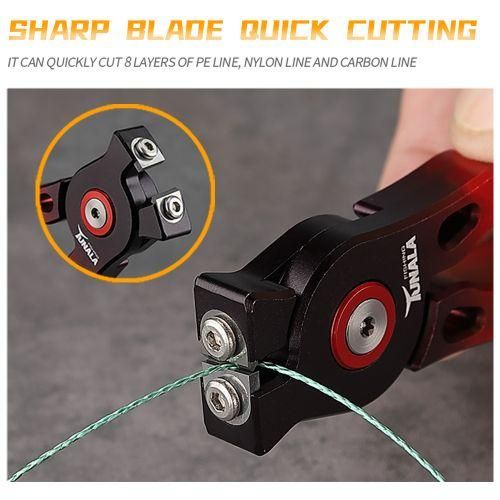 Mini Aluminum Alloy Fishing Pliers Line Cutter Tungsten
