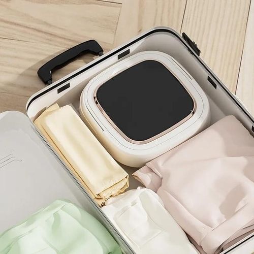 100V-240V 9L Folding Washing Machine Household Underwear Socks Children Clothing Washing And Integrated Mini Portable