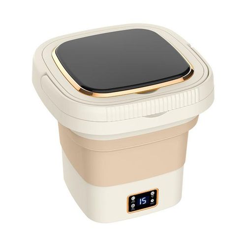 100V-240V 9L Folding Washing Machine Household Underwear Socks Children Clothing Washing And Integrated Mini Portable