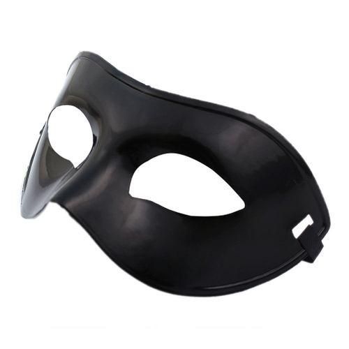 Men Masquerade Costume Ball Half  Mask Sexy Party Dress Black