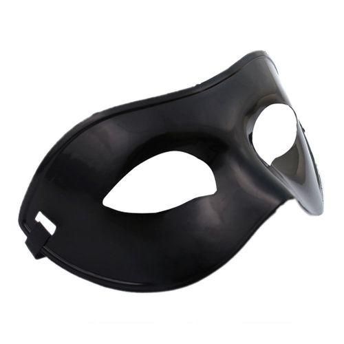 Men Masquerade Costume Ball Half  Mask Sexy Party Dress Black