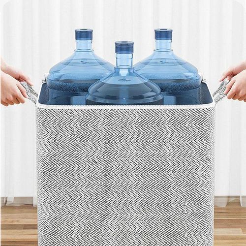 Zipper Non-woven Clothing Storage Bag Handheld Waterproof