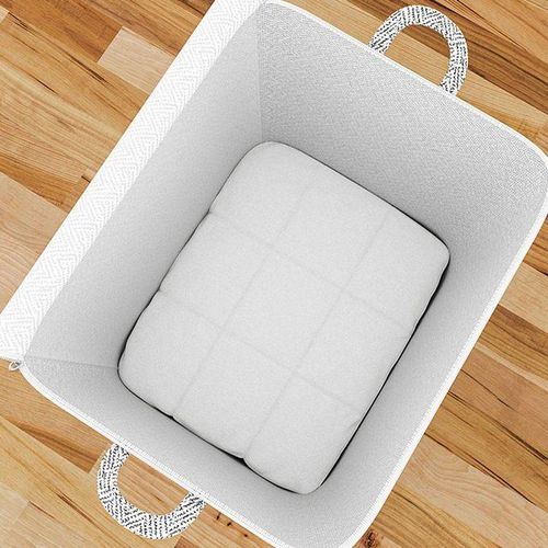 Zipper Non-woven Clothing Storage Bag Handheld Waterproof