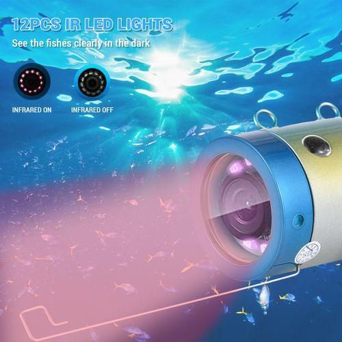 Underwater Fishing Camera 12 IR LED Lights Waterproof