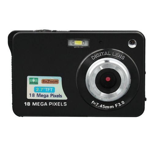 18.0MP CMOS 3.0MP Antishake Digital Video Camera With 8X Digital Zoom