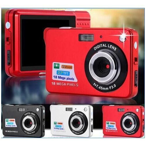 18.0MP CMOS 3.0MP Antishake Digital Video Camera With 8X Digital Zoom