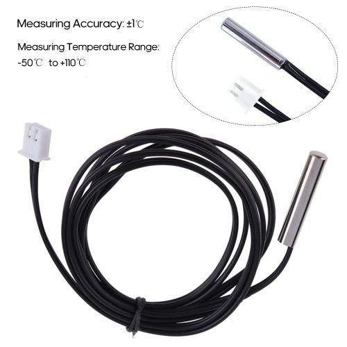 1M Temperature Sensor Probe High Accuracy Waterresistant