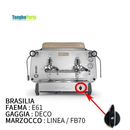 Coffee Machine Electromechanical Power Switch Knob For BRASILIA FAEMA E61 E98 GAGGIA DECO LA MARZOCCO LINEA-FB70 LA CIMBALI