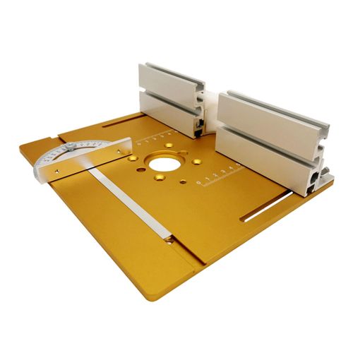Router Table Insert Plate,Router Templates,Trimming Machine Golden