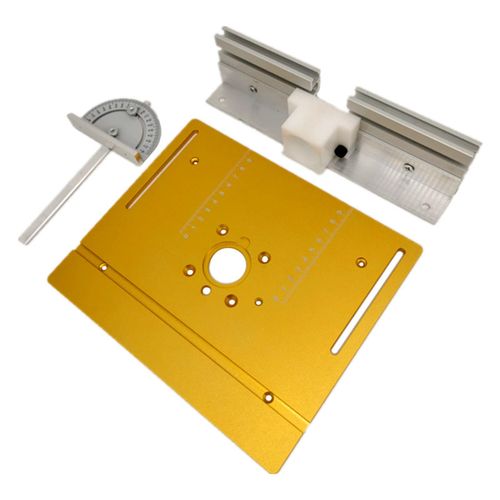Router Table Insert Plate,Router Templates,Trimming Machine Golden