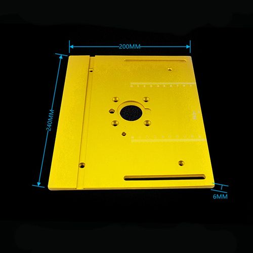 Router Table Insert Plate,Router Templates,Trimming Machine Golden