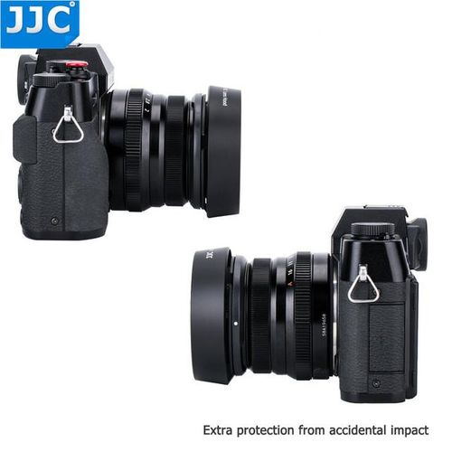Jjc Bayonet Round Camera Lens Hood 43mm Thread Size Replaces Fujifilm Lh-Xf35-2 For Fujinon Lens Xf35mm/25mm F2 R Wr