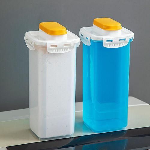 Detergent Powder Storage Box With Lid Airtight For Oatmeal