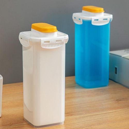 Detergent Powder Storage Box With Lid Airtight For Oatmeal