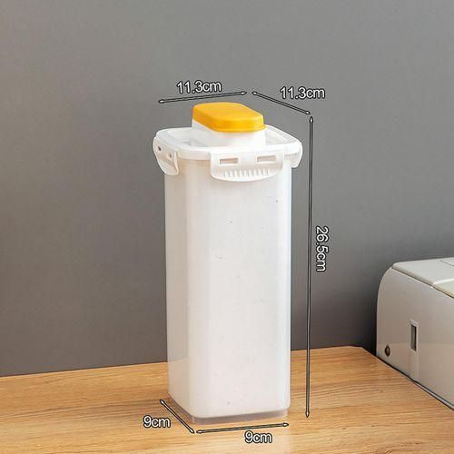Detergent Powder Storage Box With Lid Airtight For Oatmeal