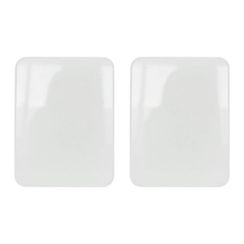 2pcs Portable Dividing Tray For Bogg Bag Moveable Clification Storage Organizer White