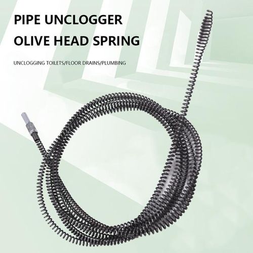 10 Meter Electric Drill Dredging Tool Spring Sewer Unblocker Bathroom Kitchen Drain Cleaner Sink Clogged Remover