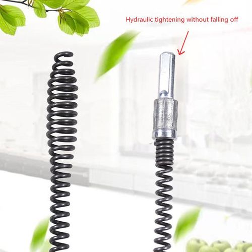 10 Meter Electric Drill Dredging Tool Spring Sewer Unblocker Bathroom Kitchen Drain Cleaner Sink Clogged Remover