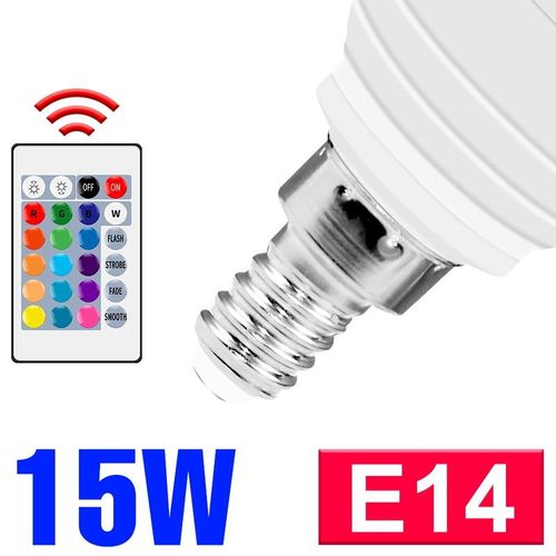 RGB LED E27 LED Bulb 220V Smart Lamp GU10 Spotlight Color Lamp E14 Lampe Led Gu5.3 MR16 Dimmable Bulb For Home Decor