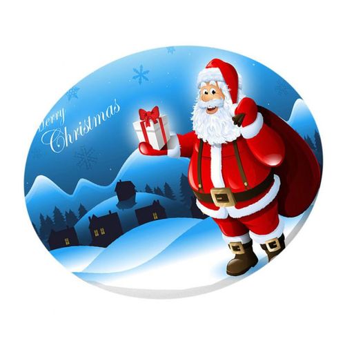 Christmas Tablecloth, Christmas Table Cloth ,Dinner Santa