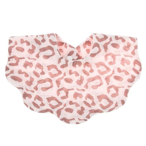 OMG* Baby Wave Shape Feeding Bib Bandana Burp Cloth Scarf Printed Soft Pure Cotton Absorbent Saliva Towel Breathable Apr