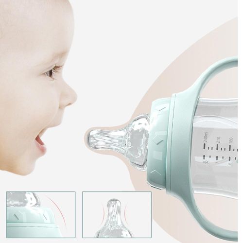 180/240/300ml Cute Baby's Bottles Optional Leakage-Proof Baby Sippy Cup Children Drinking Accessories NO5274