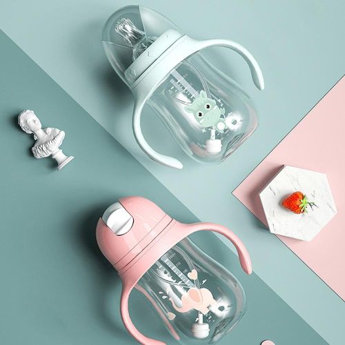 180/240/300ml Cute Baby's Bottles Optional Leakage-Proof Baby Sippy Cup Children Drinking Accessories NO5274