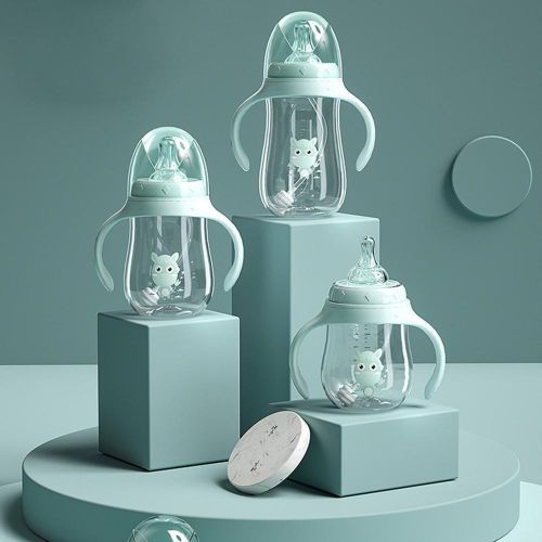 180/240/300ml Cute Baby's Bottles Optional Leakage-Proof Baby Sippy Cup Children Drinking Accessories NO5274