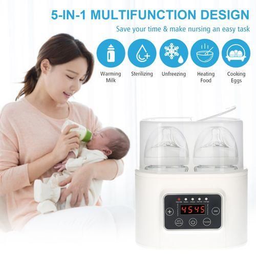 Baby Bottle Warmer 5in1 Digital Baby Food Heater with