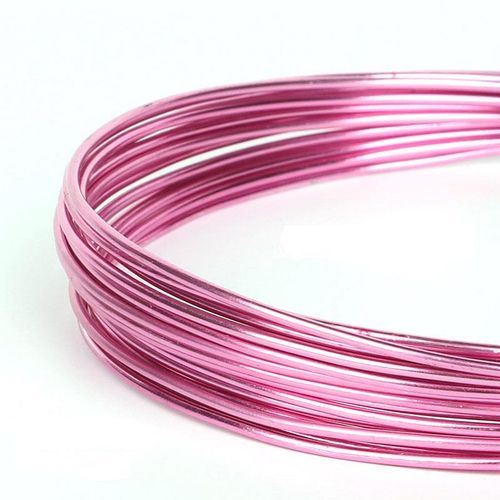 1 Piece of 1/1.5/2/2.5mm Aluminum Wire DIY 12-color Craft Wire Crafts Soft Jewelry Jewelry Necklace Bracelet  More