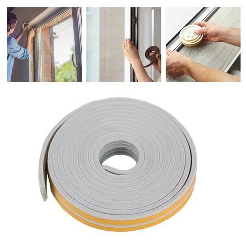 6M Self Adhesive Foam Rubber Window Door Seal Strip NO5115