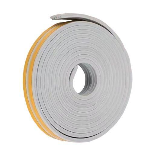 6M Self Adhesive Foam Rubber Window Door Seal Strip NO5115