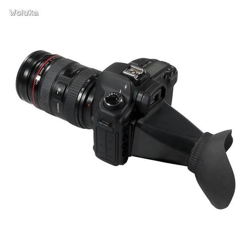 Slr Camera Lcd Viewfinder Lcd Screen Amplifier 5d2 D700 7d Sunshade Mask T18