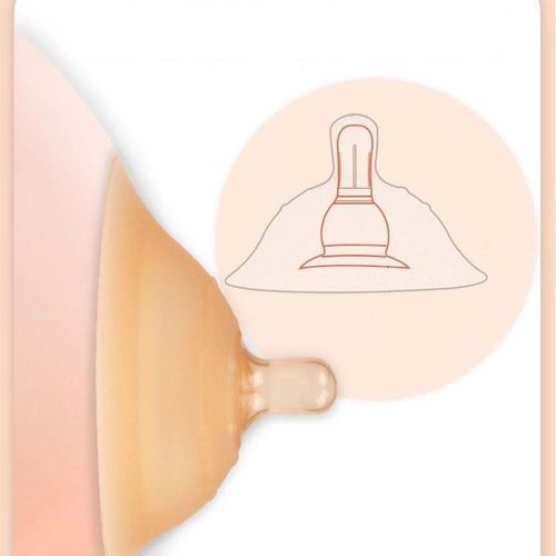 Double Layers Silicone  Protector Feeding Mother  Cover Protection Breastfeeding Breast Pad