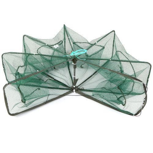 Foldable Fishing Net Hexagon 6 Hole Fishing Net Shrimp Cage