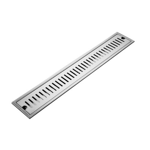 New Rectangular Linear Shower Floor Drain Long Linear Drainage Channel Drain For Hotel Bathroom Kitchen Floor 20cm