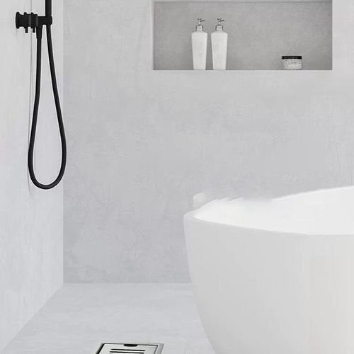 Rectangular Linear Shower Floor Drain Long Linear Drainage Channel Drain For Hotel Bathroom Kitchen Floor 20cm