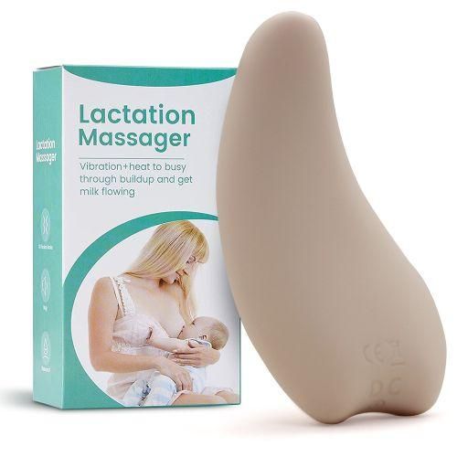 Warming Lactation Massager Soft Silicone Breast Massager