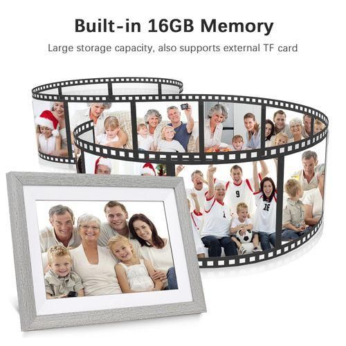 Andoer 10.1Inch WiFi Digital Photo Frame Cloud Digital