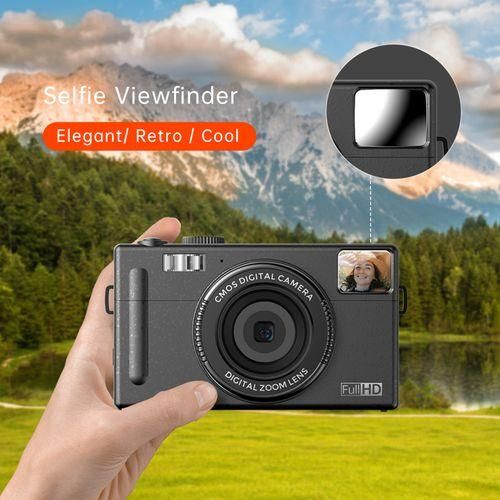 Andoer 1080P Compact Digital Camera Video Camcorder 48MP