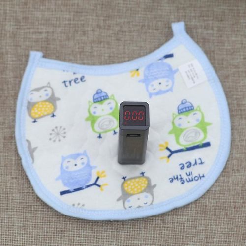Poleey Baby Round Waterproof Saliva Towel Cute Pattern Bib Ready Stock
