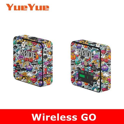 For Rode Wireless Go Anti-Scratch Wireless Microphone Sticker Coat Wrap Protective Film Body Protector Skin Cover Micphone