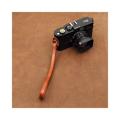 Cam-In 3021-3026 Italy Cowskin Camera Wrist Strap Cowhide Leather Dslr Spire Lamella Hand Belt Photography Accessory 4 Colors