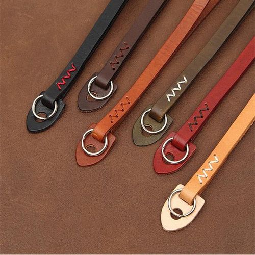 Cam-In 3021-3026 Italy Cowskin Camera Wrist Strap Cowhide Leather Dslr Spire Lamella Hand Belt Photography Accessory 4 Colors
