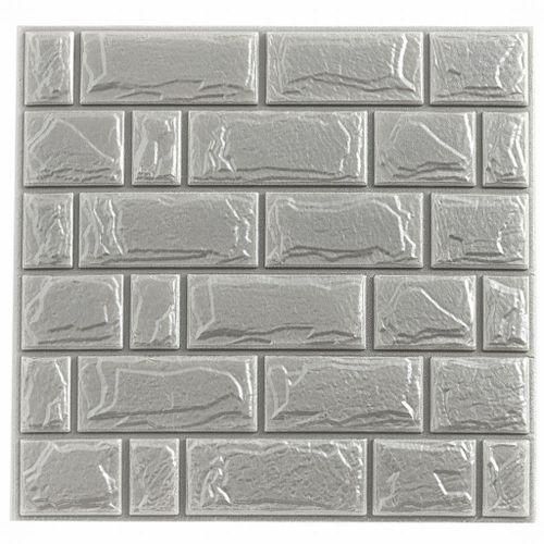 Modern 3D Tile Brick Wall Sticker SelfAdhesive DIY Wallpaper